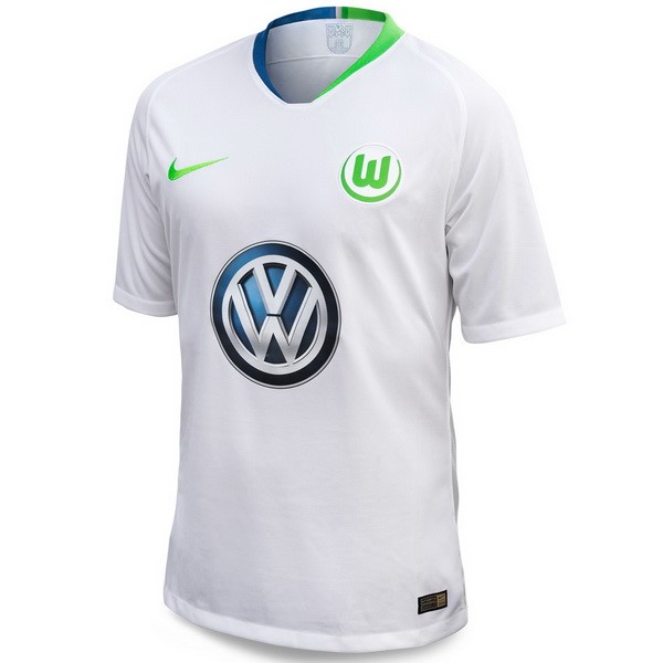 Camiseta Wolfsburgo 2ª 2018/19 Blanco
